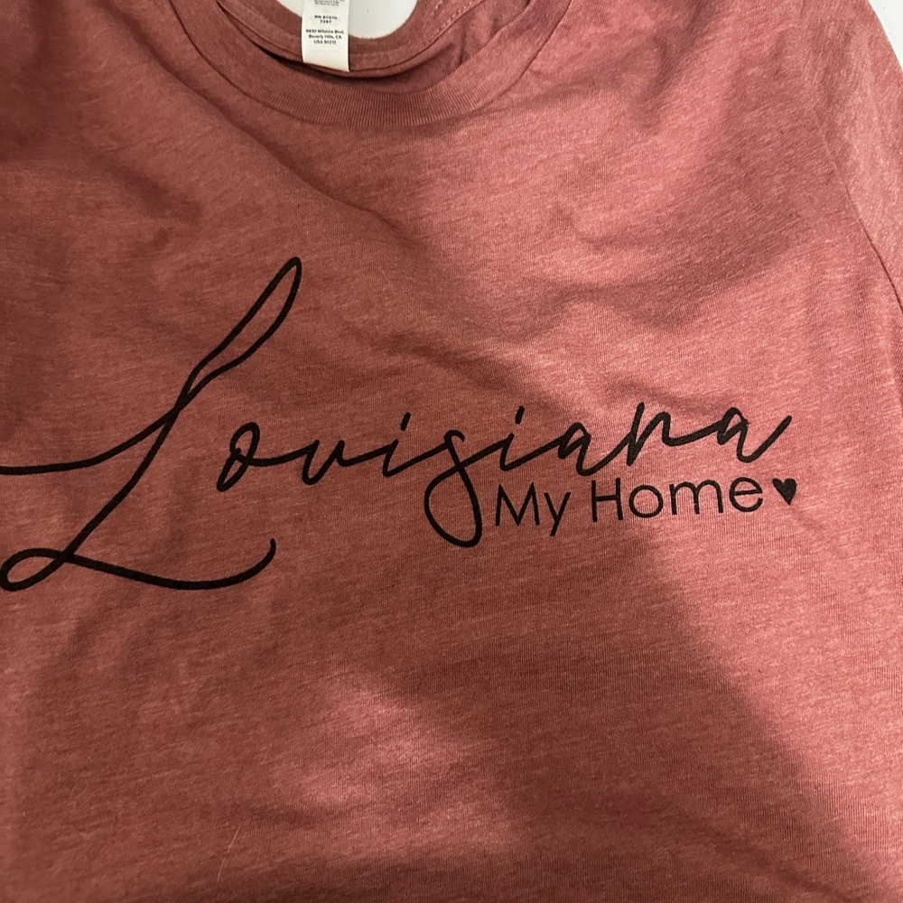 Bella Canvas Rust Graphic Tee